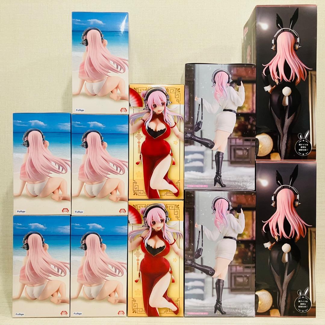 すーぱーそに子 (ニトロプラス) プライズフィギュア まとめ売り 11点セット