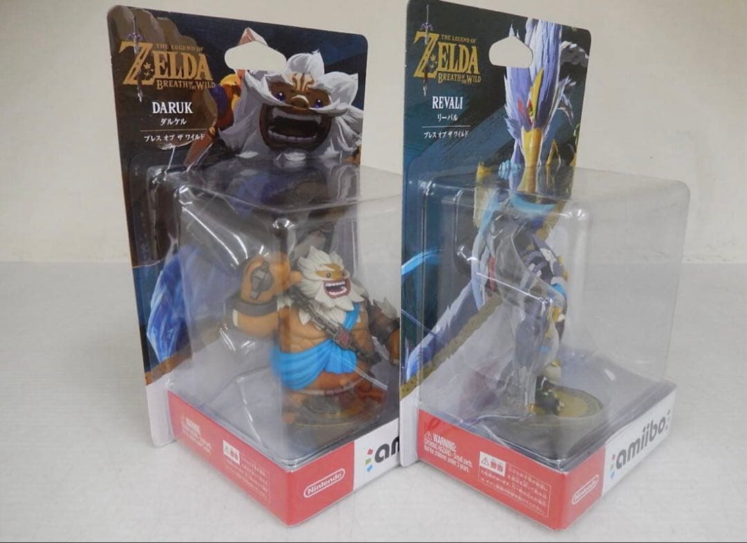 【新品未開封】amiibo ミファー リーバル ダルケル ウルボザ 4点セット