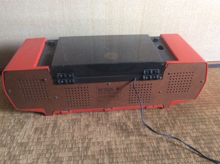 ナショナル レコードプレイヤー  SFー455 中古品