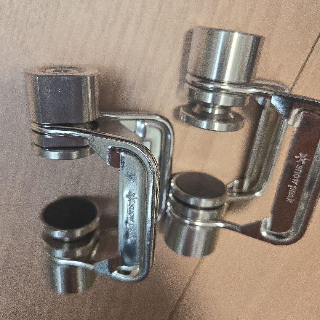 スノーピーク テーブルトップアーキテクト クランプ 中古　２個セット