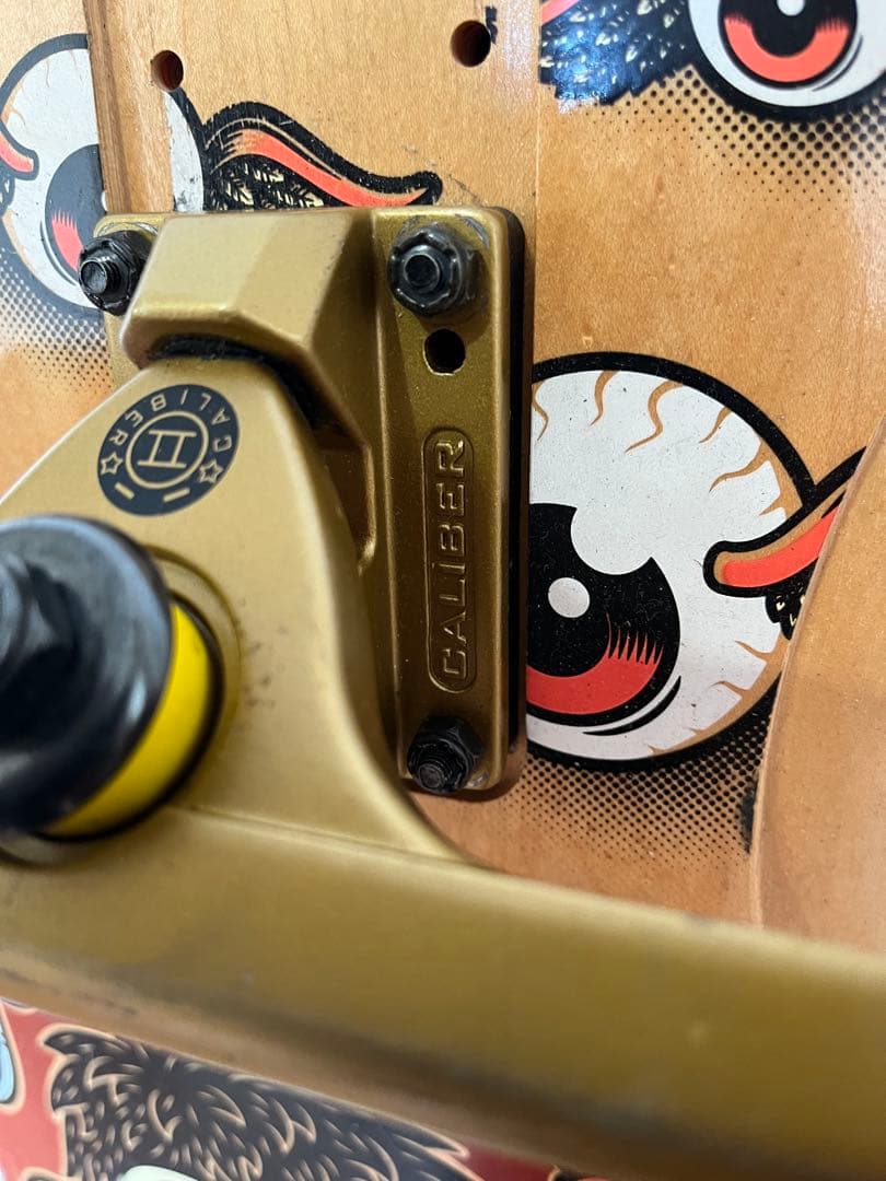 ダウンヒル　スケートボード コンプリート　ブッシュゴムのおまけ付き