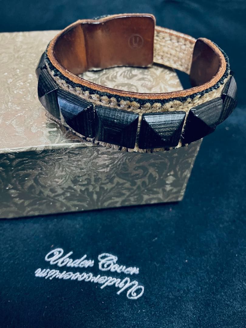 UNDERCOVER scab ウッドスタッズブレス archive バングル