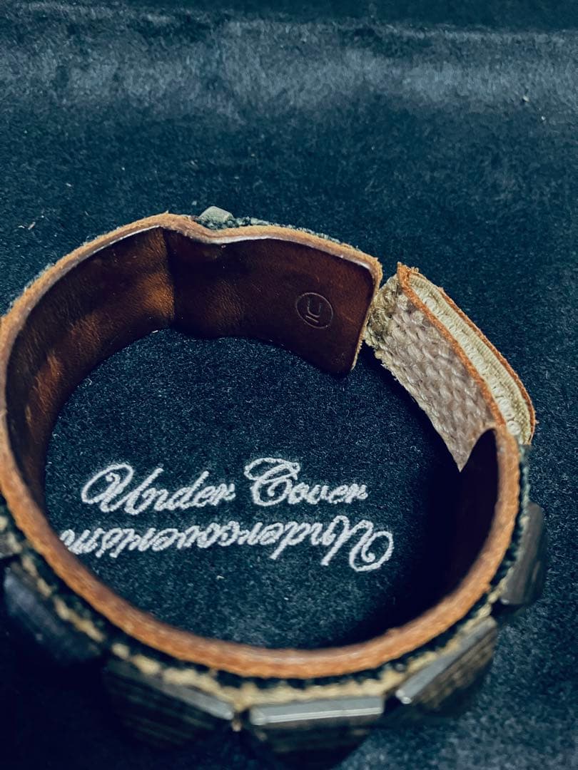 UNDERCOVER scab ウッドスタッズブレス archive バングル