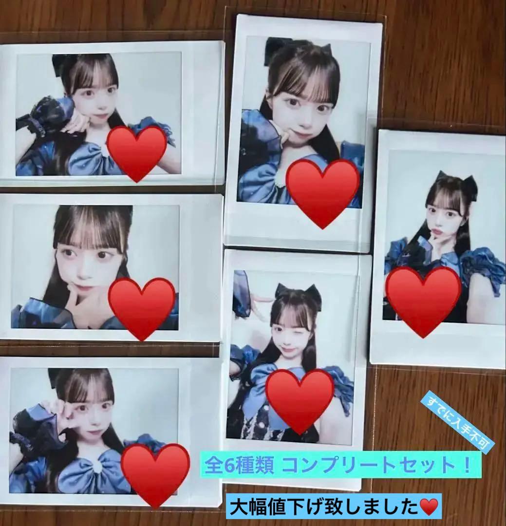 CUTIESTREET 増田彩乃 生誕祭 チェキ 全6種類 まとめ売り