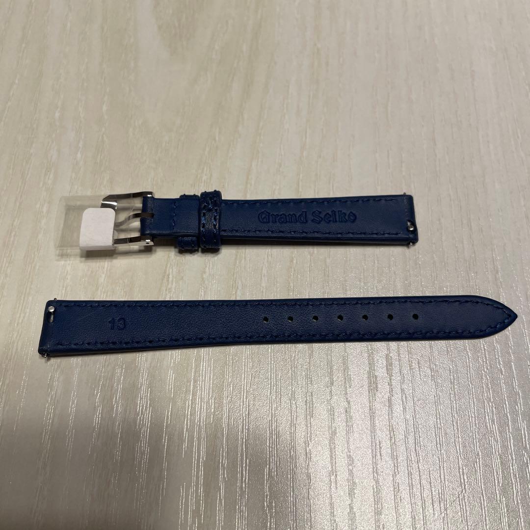 非売品　新品未使用品　グランドセイコーレザーベルト　13mm 4点セット