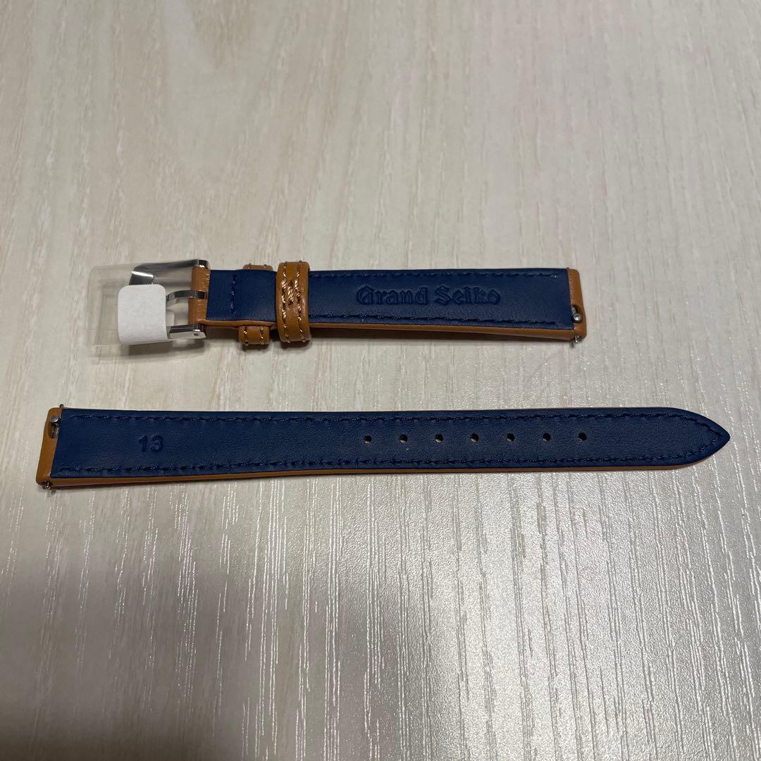 非売品　新品未使用品　グランドセイコーレザーベルト　13mm 4点セット