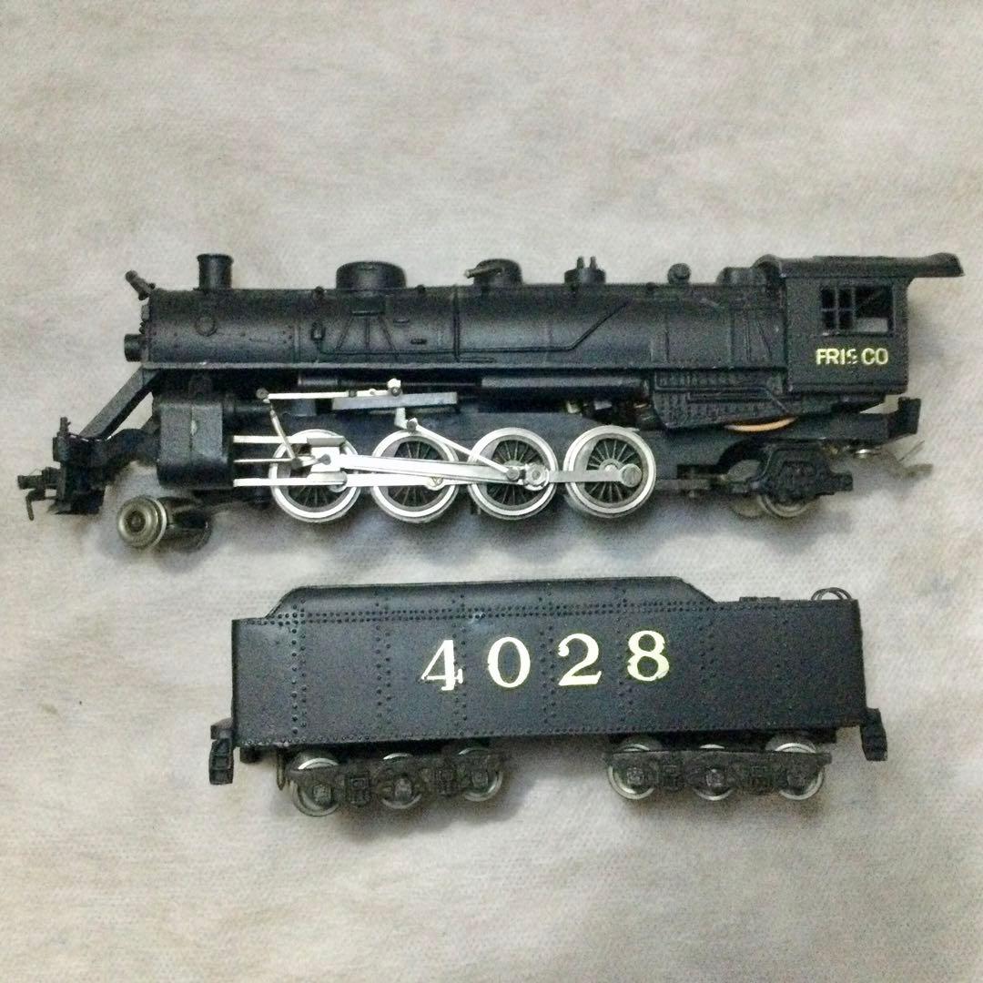 蒸気機関車T-54 セントルイス・サンフランシスコ鉄道　HOゲージ鉄道模型　不動