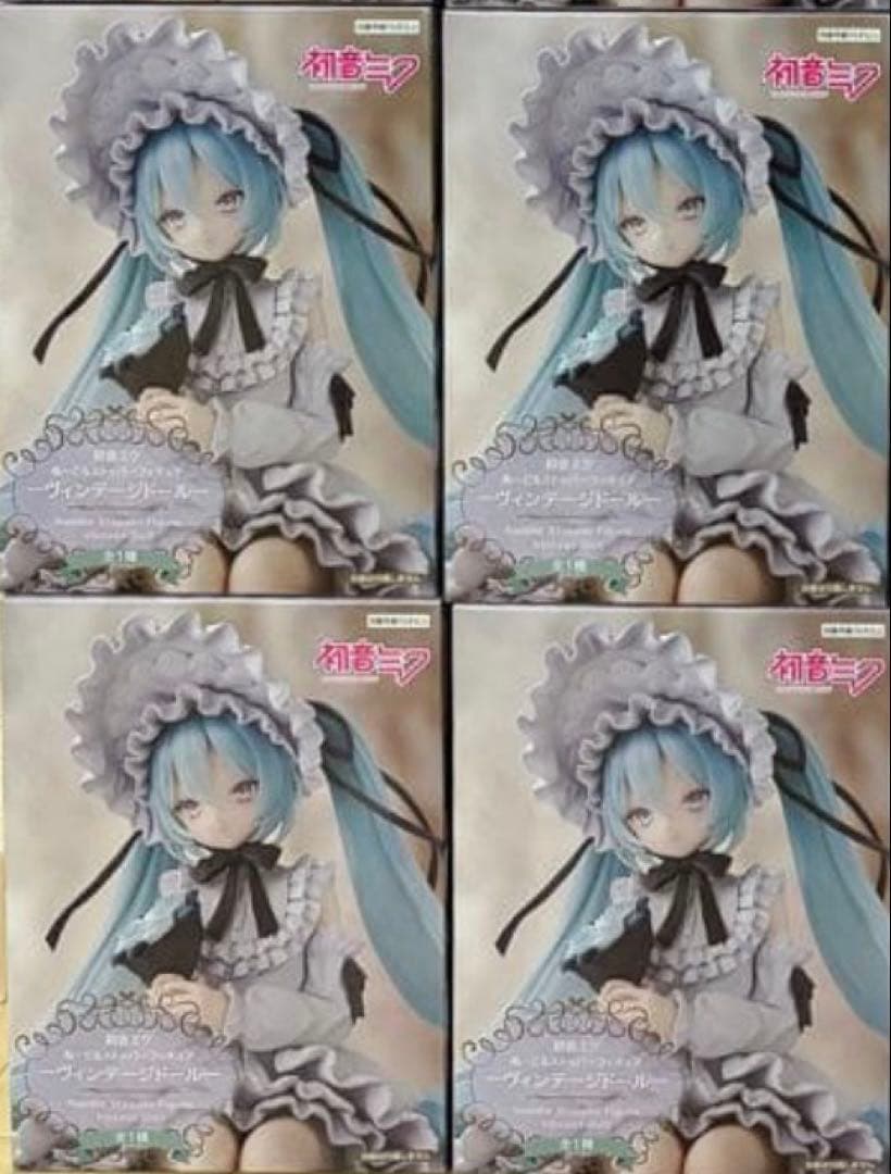 初音ミク　ぬーどるストッパーフィギュア　ヴィンテージドール　4体セット