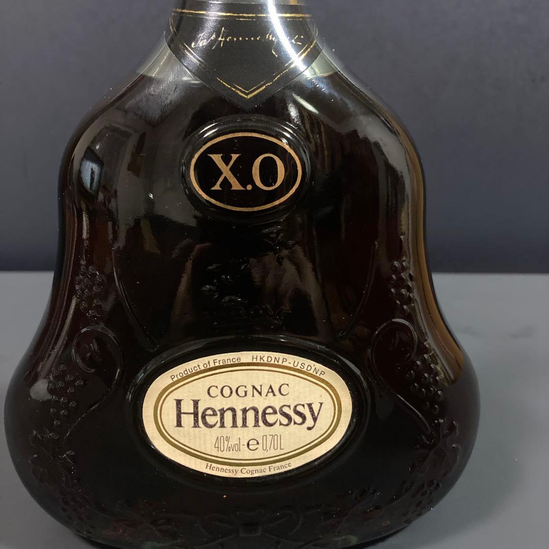 Hennessy XO コニャック 金キャップ　グリーンボトル