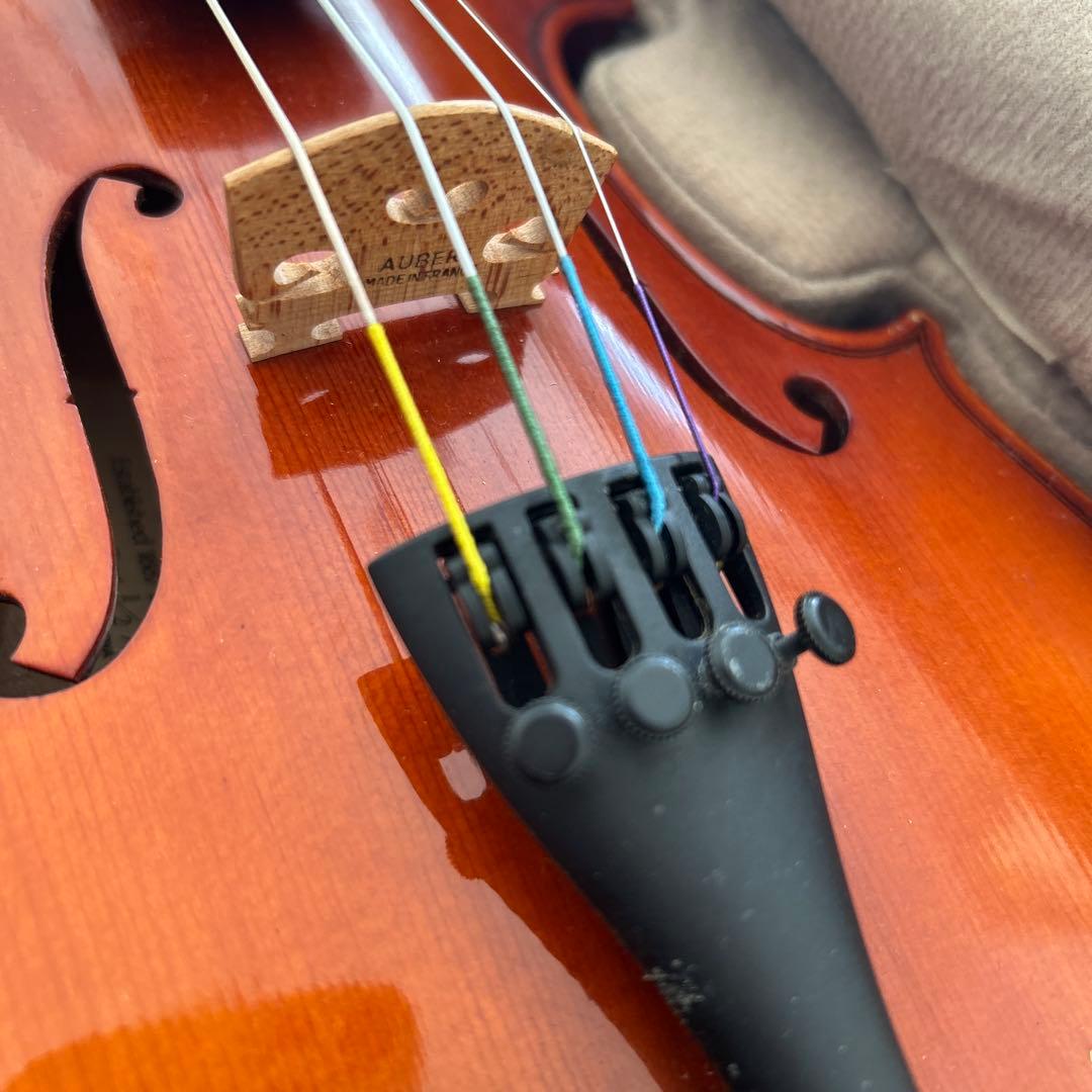 バイオリン　ケースと弓付き　スズキ　SUZUKI 鈴木　 1/2 分数