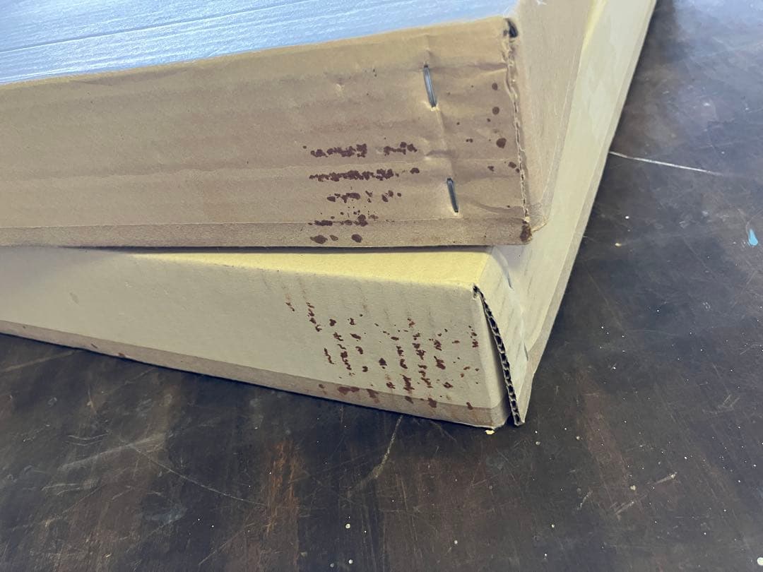 ホワイト木製額縁 2個セット (未使用品)