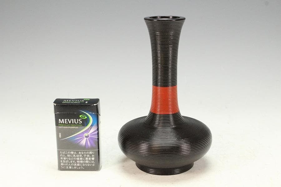 平安象彦作 糸目 一輪生 共箱 未使用(K-XA908)