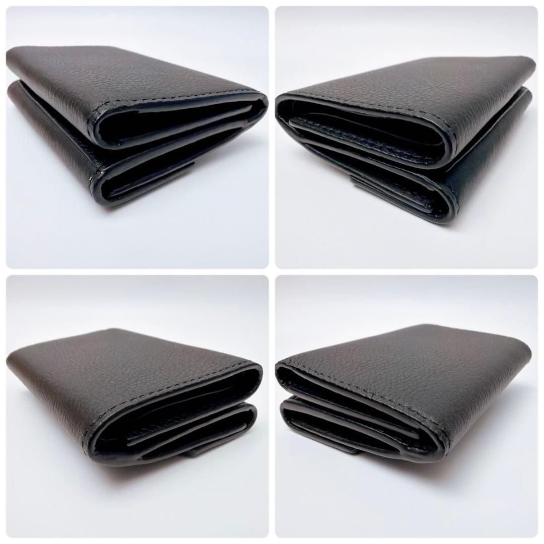 ルイヴィトン ポルトフォイユ・ロックミニ 三つ折り財布 ブラック M63921