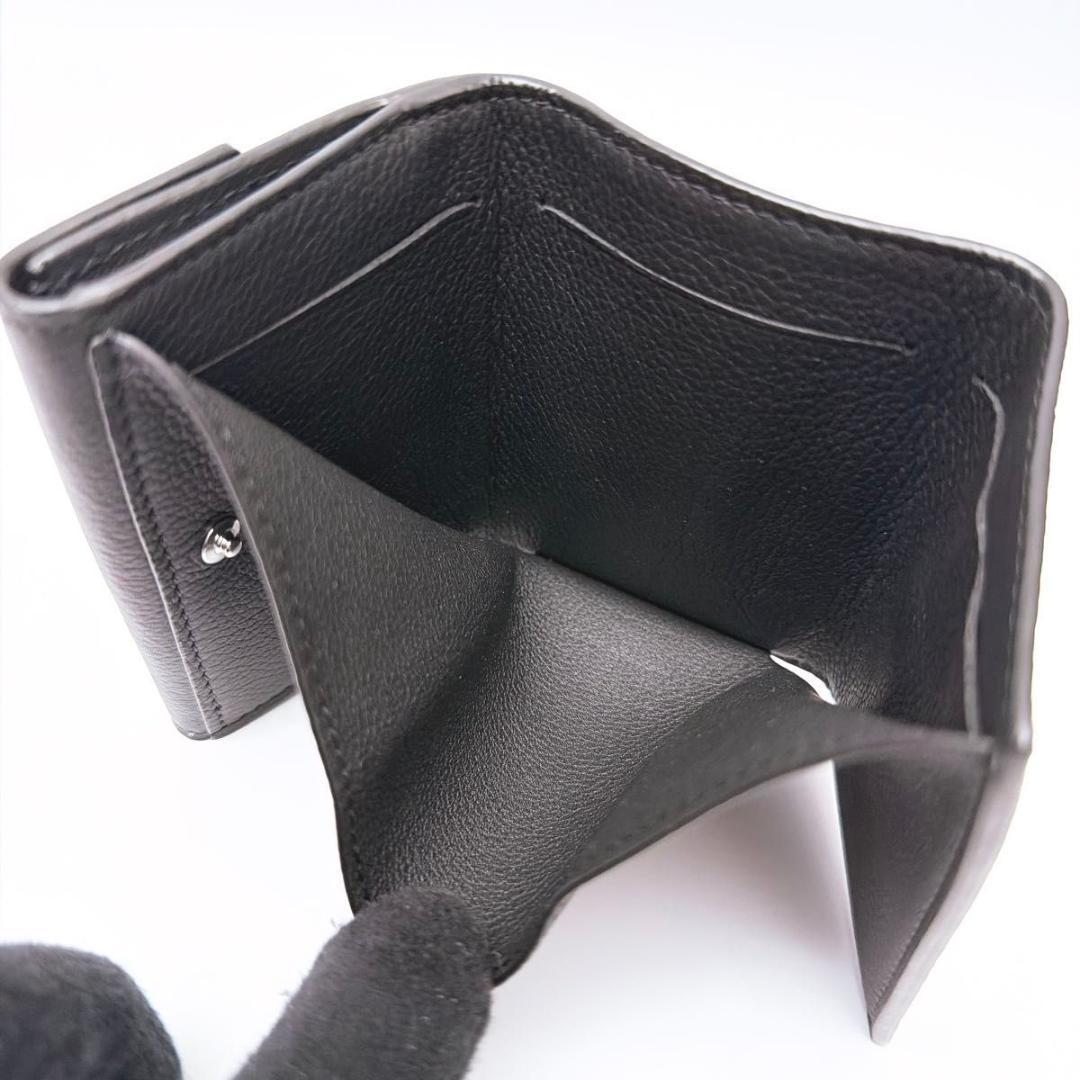 ルイヴィトン ポルトフォイユ・ロックミニ 三つ折り財布 ブラック M63921