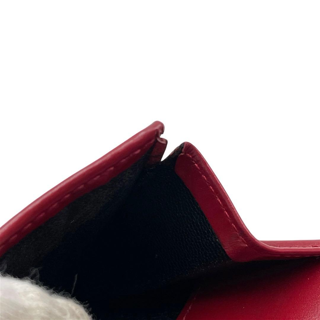 【鑑定済】美品・GUCCI グッチ　キャンバス　赤　ベージュ　GG総柄