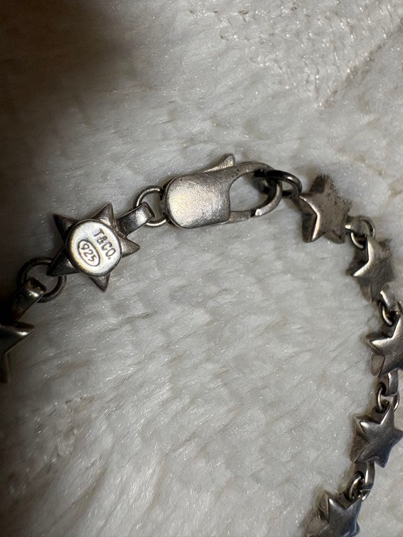 希少廃盤レアTiffany パフスター ブレスレット ティファニーヴィンテージ