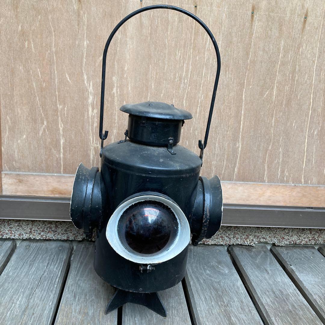 【鉄道マニア必見】　手持ち型信号器　渡邊燈器株式会社　昭和63年製