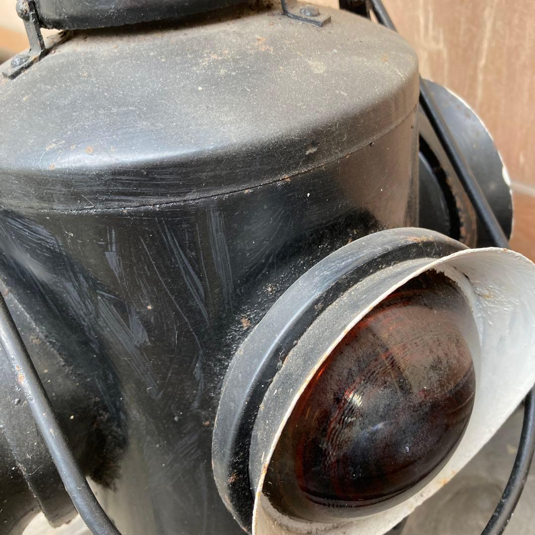 【鉄道マニア必見】　手持ち型信号器　渡邊燈器株式会社　昭和63年製