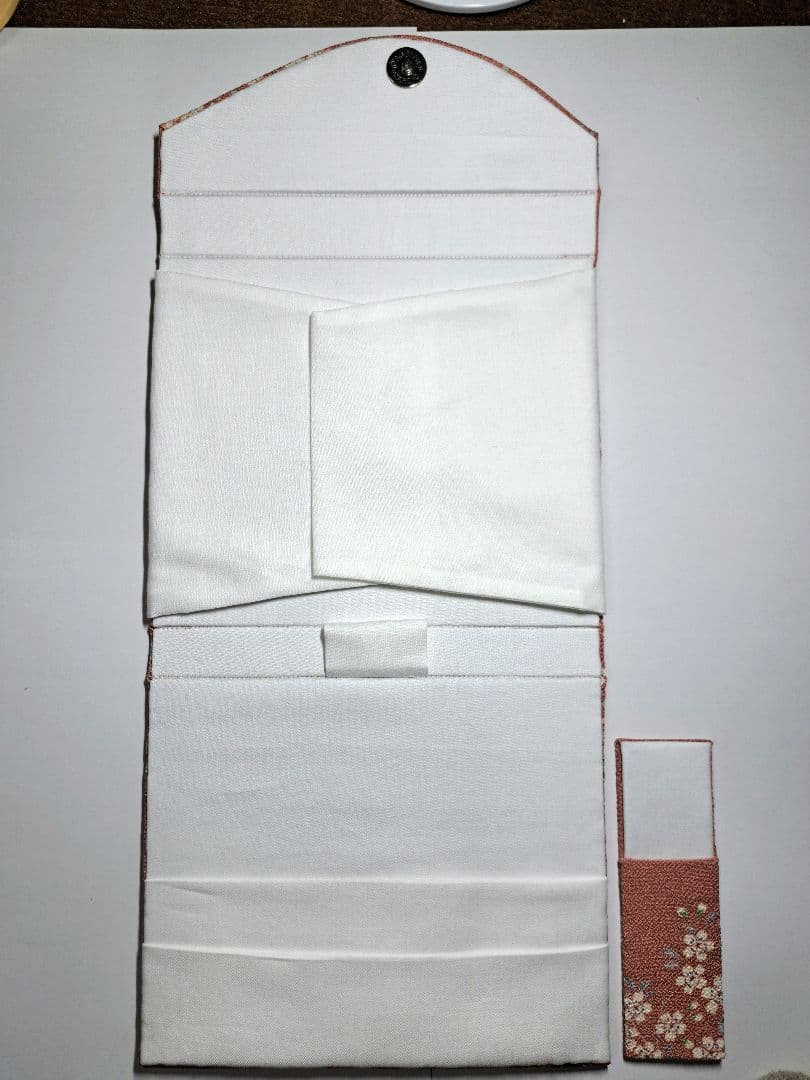 YOKORAさま専用　ふくさ挟み⭐地紙枝花文