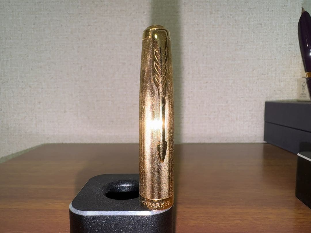 ☆パーカー PARKER 51 プレミアム プラムGT 万年筆 18K/F