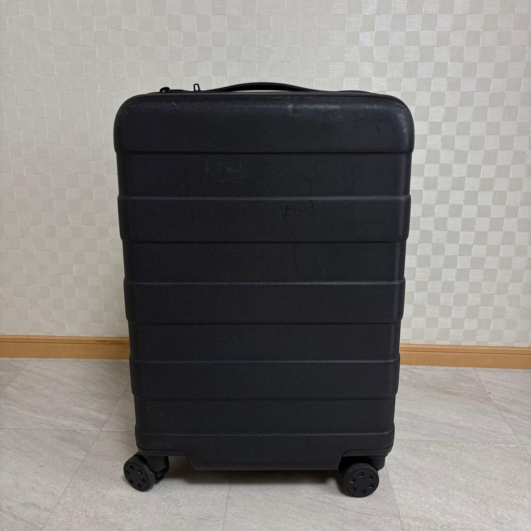 MUJI 無印良品 キャリーケース ブラック 36L スーツケース ストッパー付