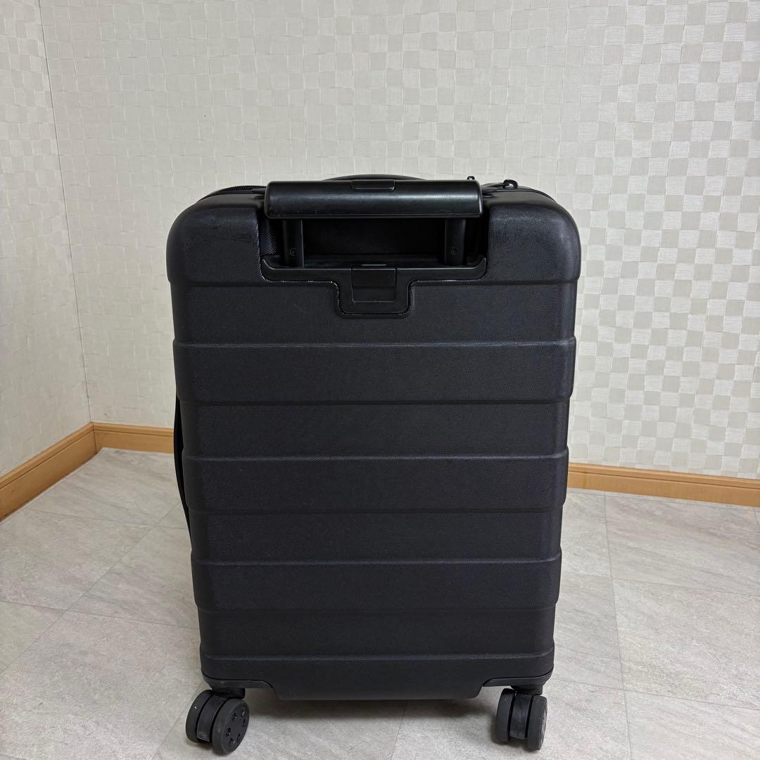 MUJI 無印良品 キャリーケース ブラック 36L スーツケース ストッパー付