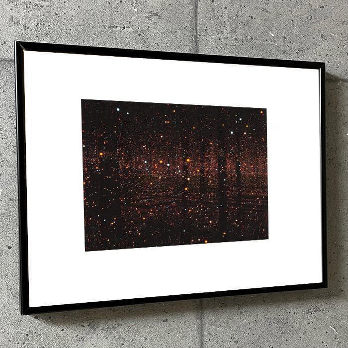 限定マット額装品/草間彌生/4点セット/インテリア/アート/特別品/ポスター