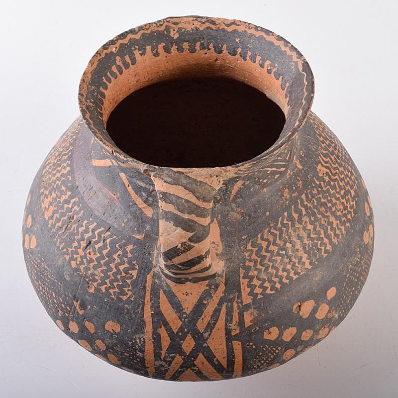 タイ古陶磁　バンチェン土器　アンダーソン土器　双耳壷　M　R7982