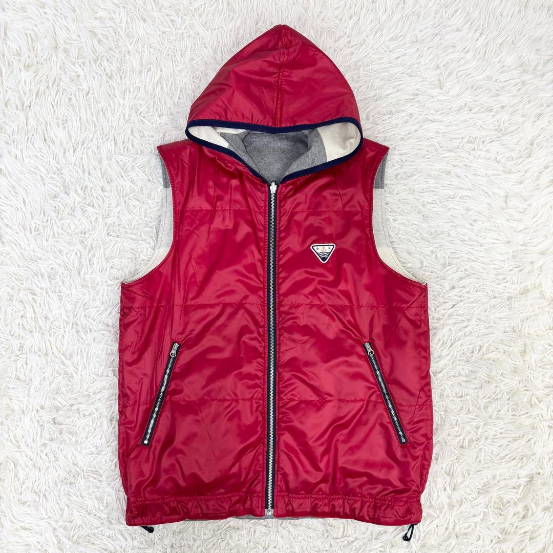 SINA COVA 中綿 コットン×ポリエステル リバーシブルパーカー M