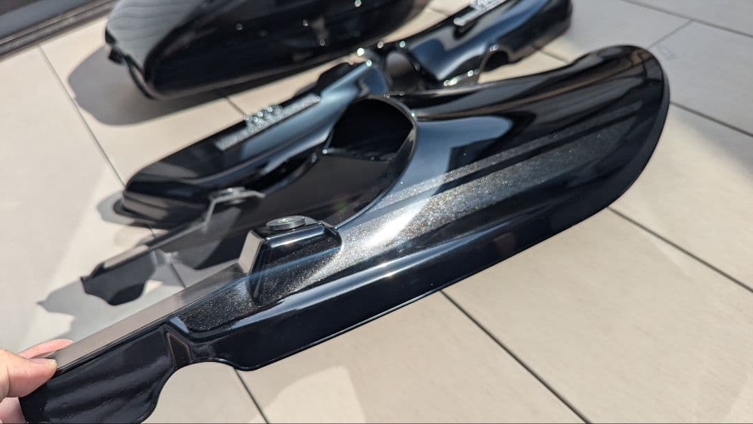 Z1Z2 タンク外装　ブラックタイガー　キャンディー　ゴースト　MRS　ビンゲル