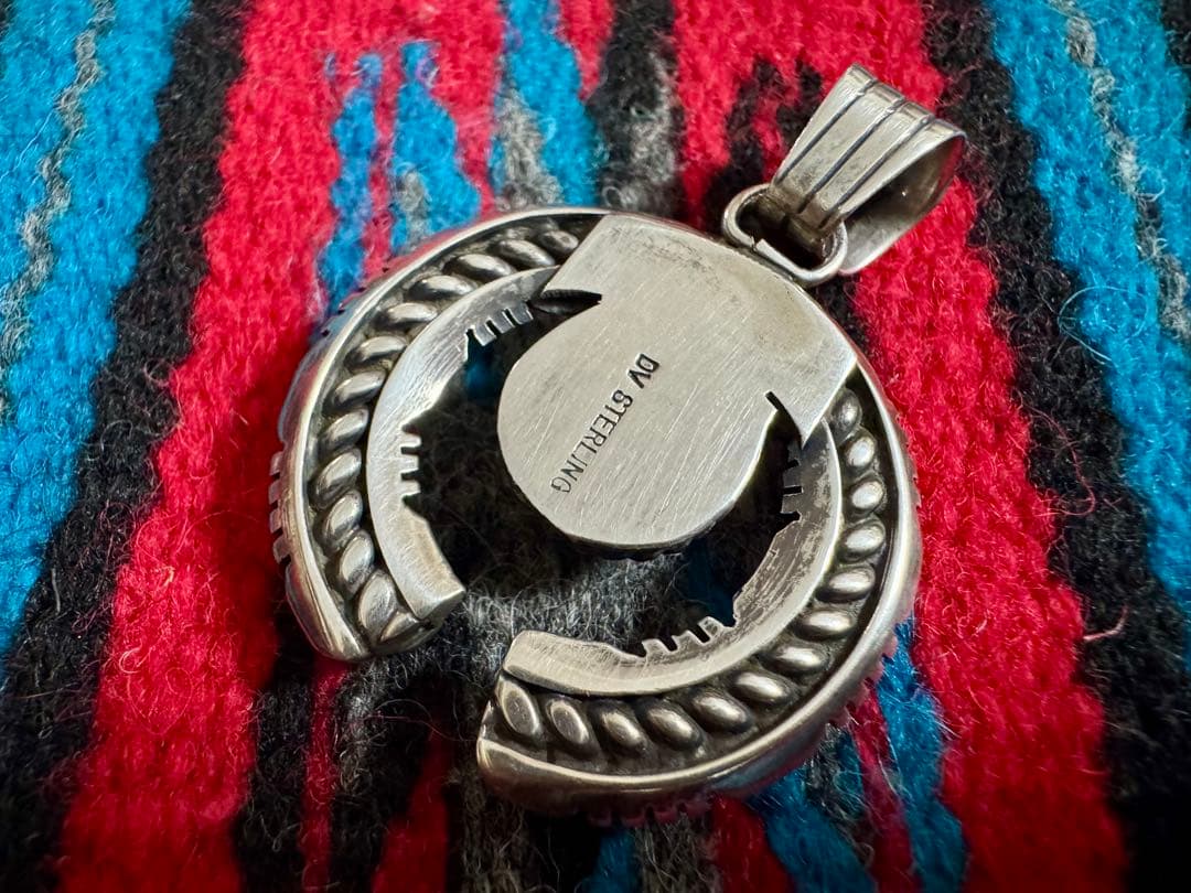 最終 デルバートバンデバー ナジャペンダントトップ ターコイズマウンテン ナバホ