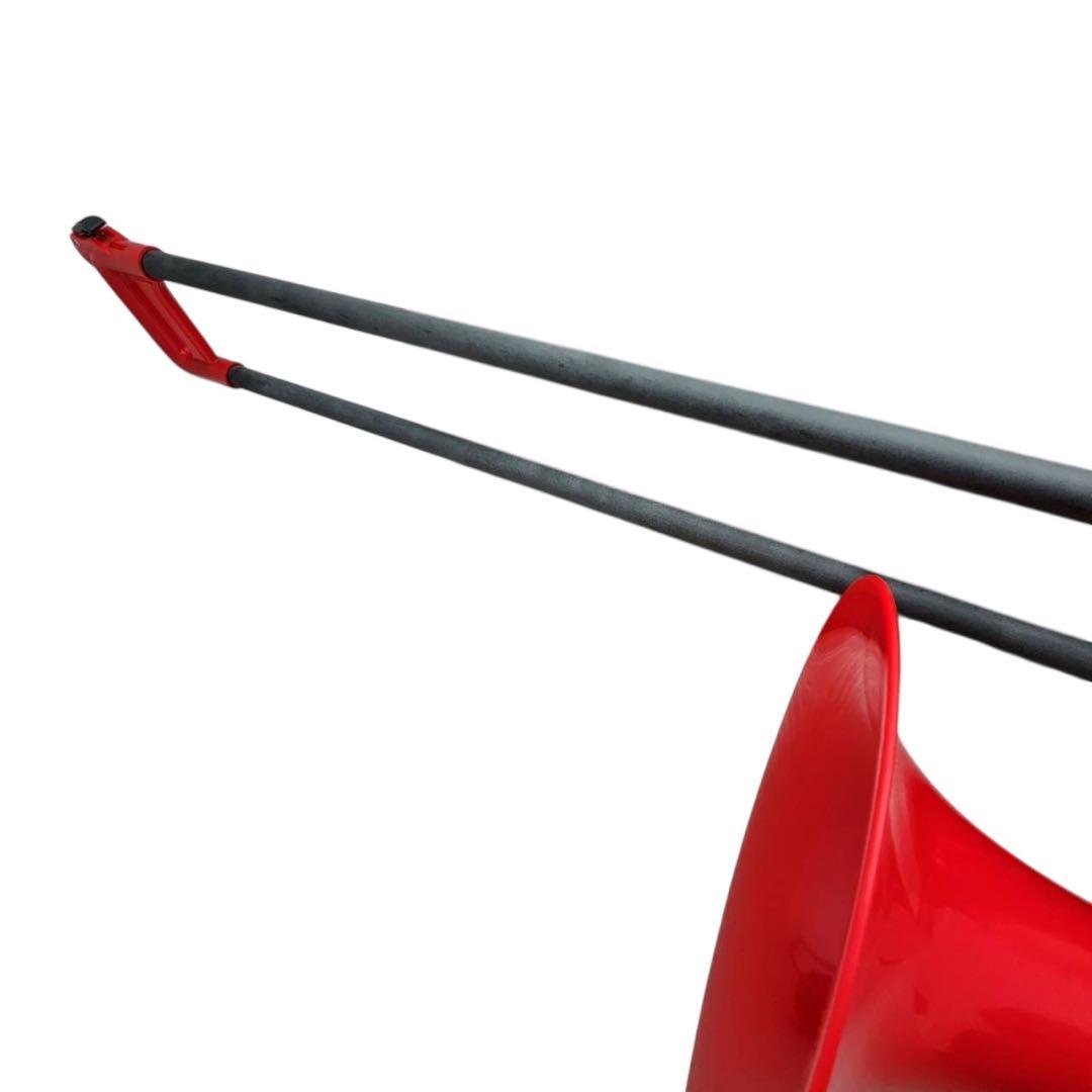 pBone プラスチック トロンボーン　レッド