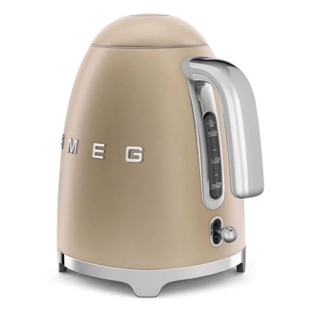 【新品未使用品】SMEG スメッグ ケトル(シャンパンマット)