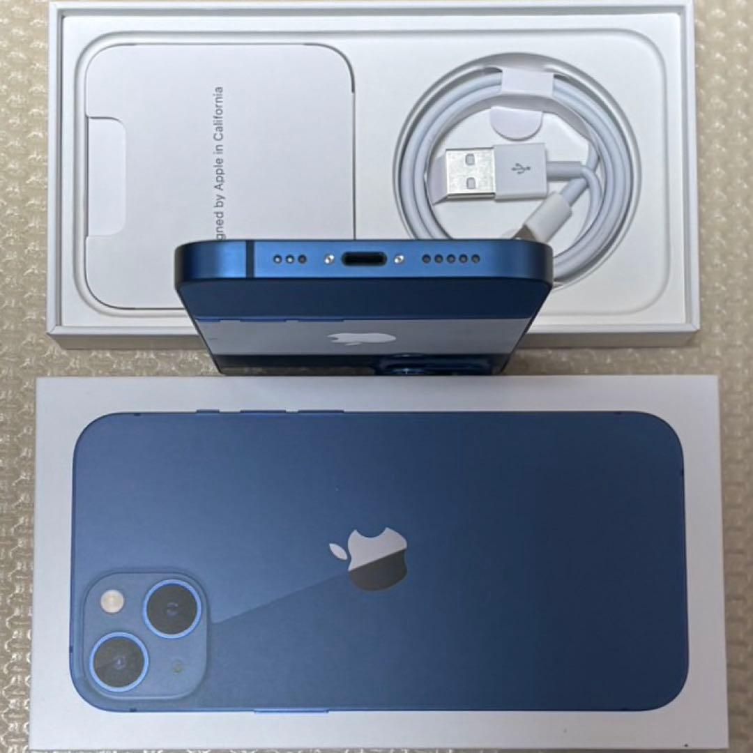 ほぼ新品バッテリー容量100% iPhone13 128GB SIMフリー 本体