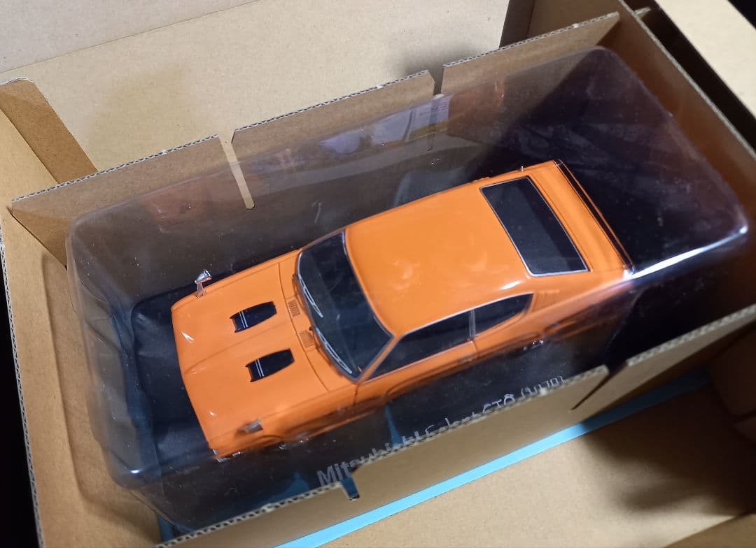 中古模型　三菱 ギャラン GTO 1970年式 オレンジ