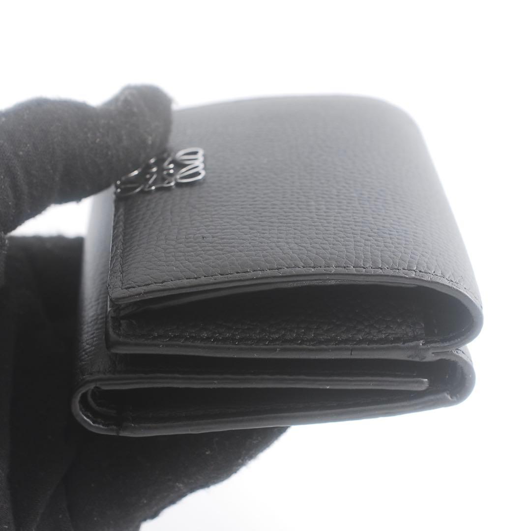 LOEWE＊アナグラム＊トライフォードウォレット＊カーフスキン＊三つ折り財布