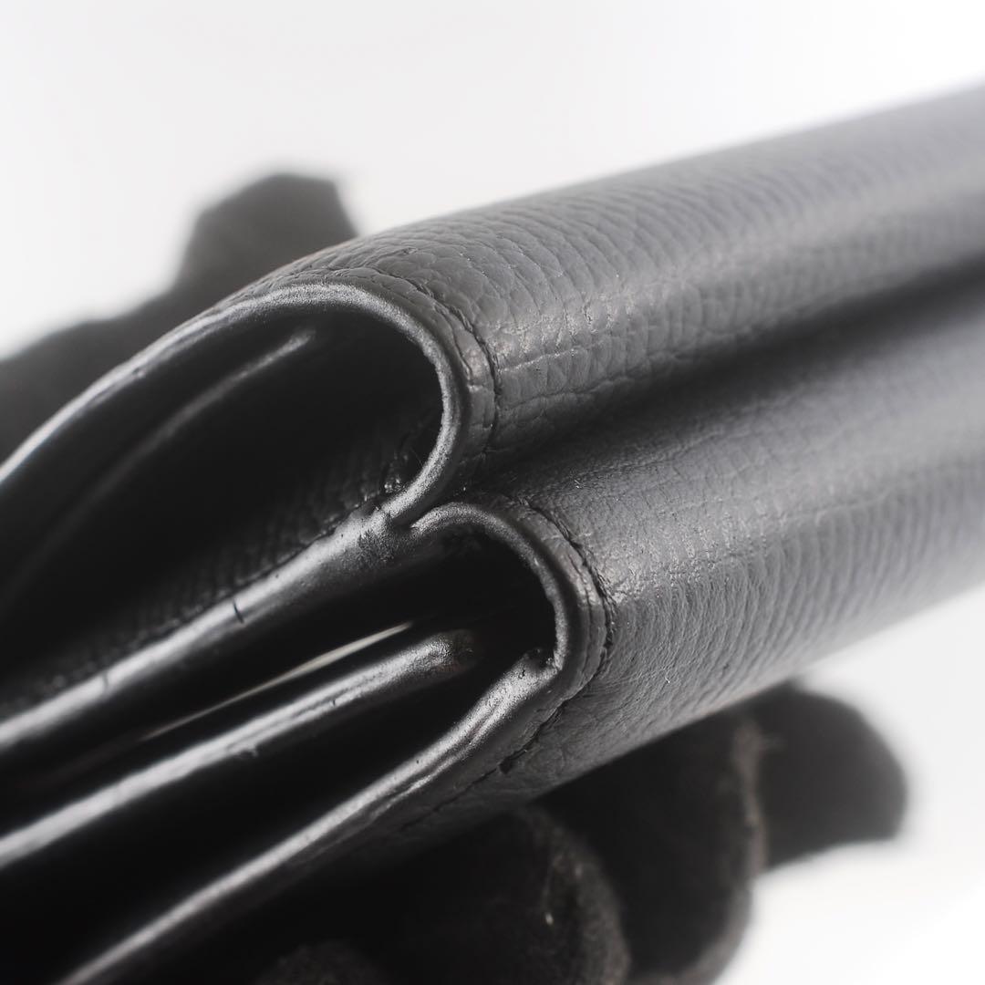 LOEWE＊アナグラム＊トライフォードウォレット＊カーフスキン＊三つ折り財布