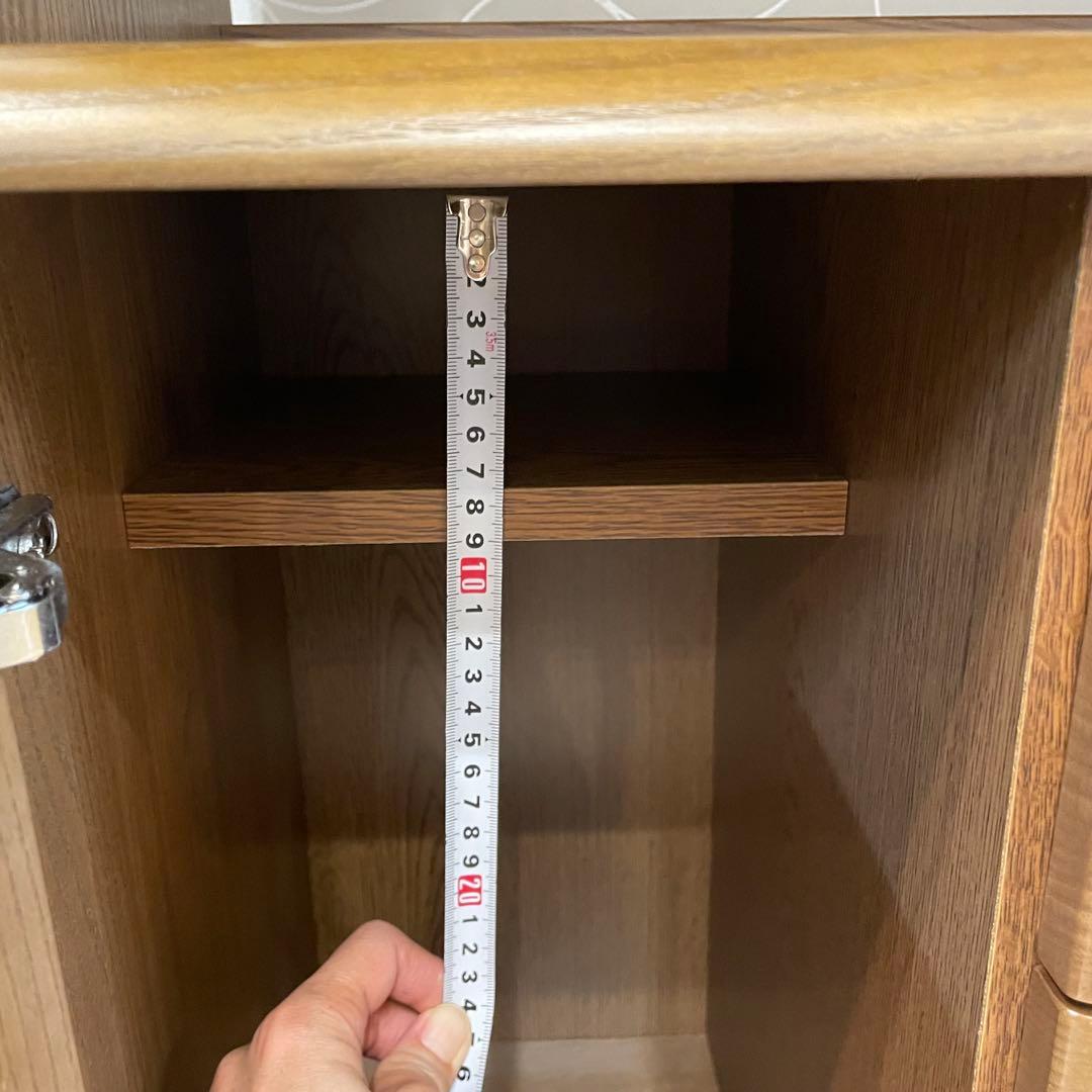 高級家具 【karimoku】カリモク家具 電話台 FAX台 コンセント付き