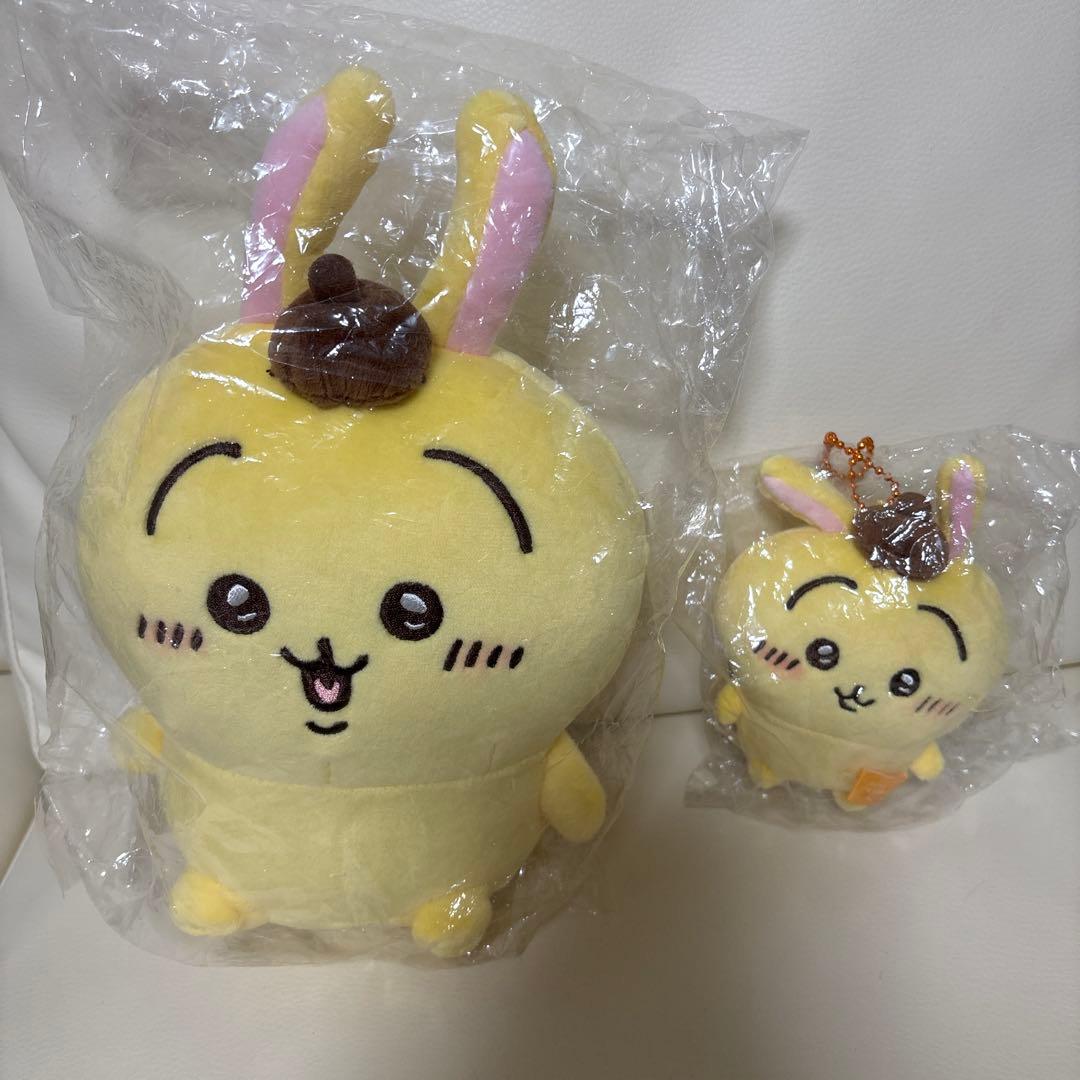 レア ちいかわ✕サンリオキャラクターズ ぷちミニマスコット ぬいぐるみS うさぎ