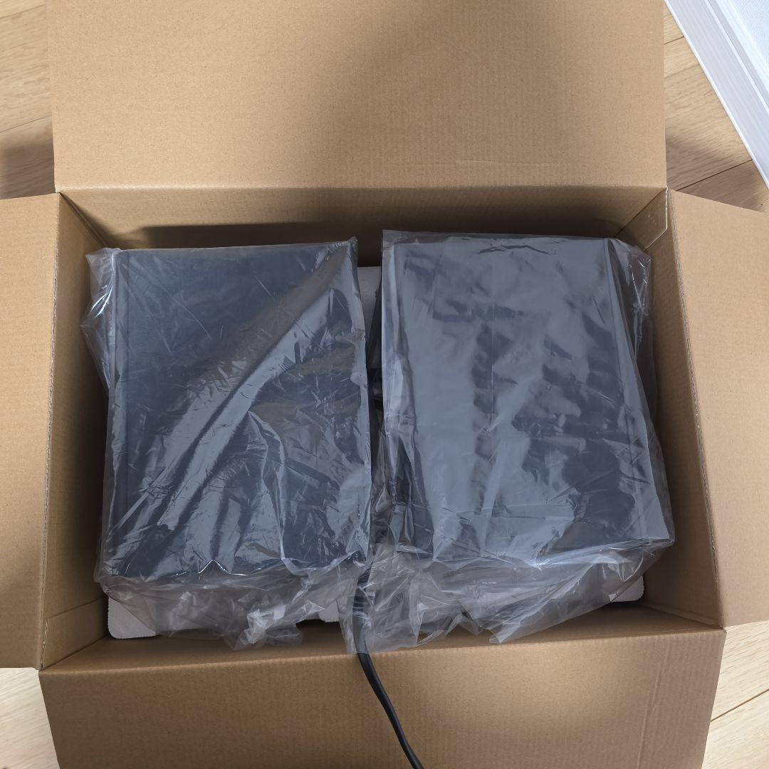 EDIFIER MR4（ブラック）+スピーカースタンド 2点セット