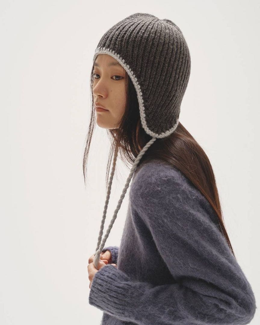 帽子 Ear Flap Knitcap