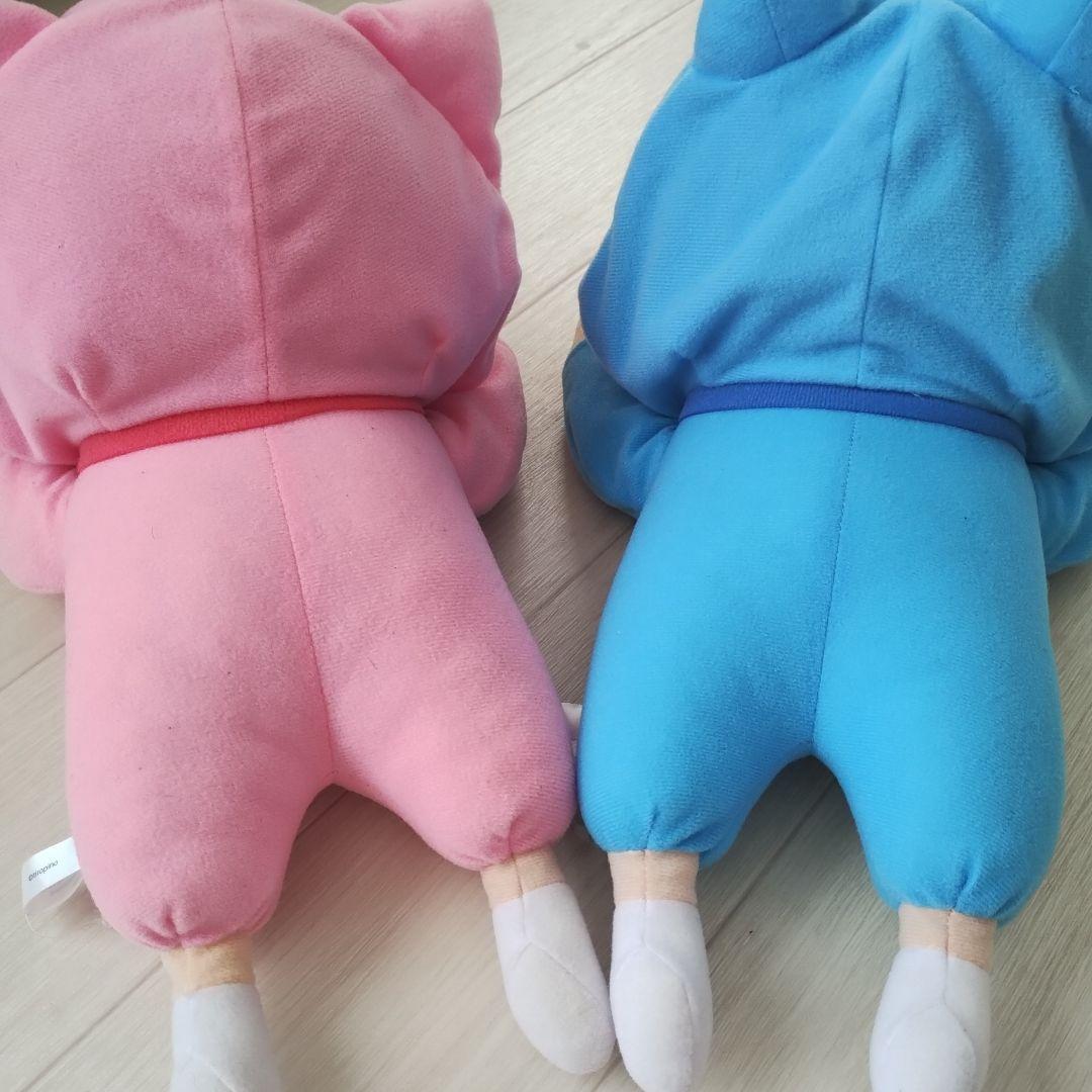 ちろぴの　寝そべりぬいぐるみセット