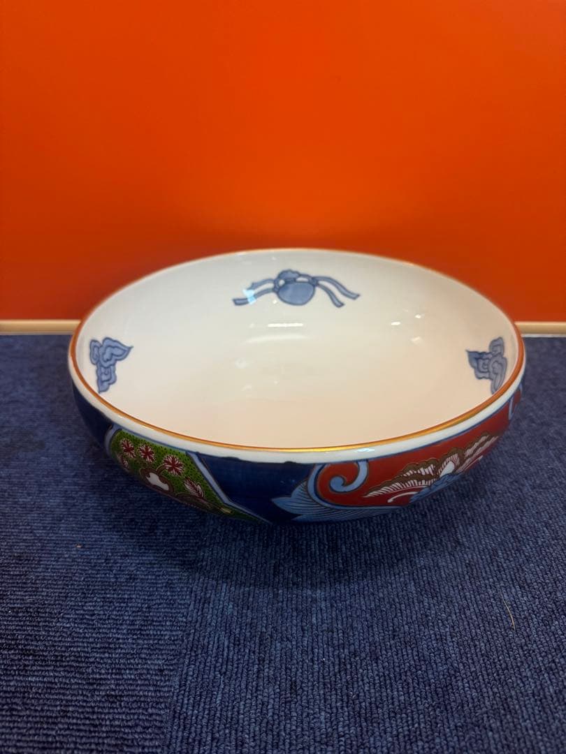 1645  有田焼 金ヶ江神右衛門  大鉢　27cm