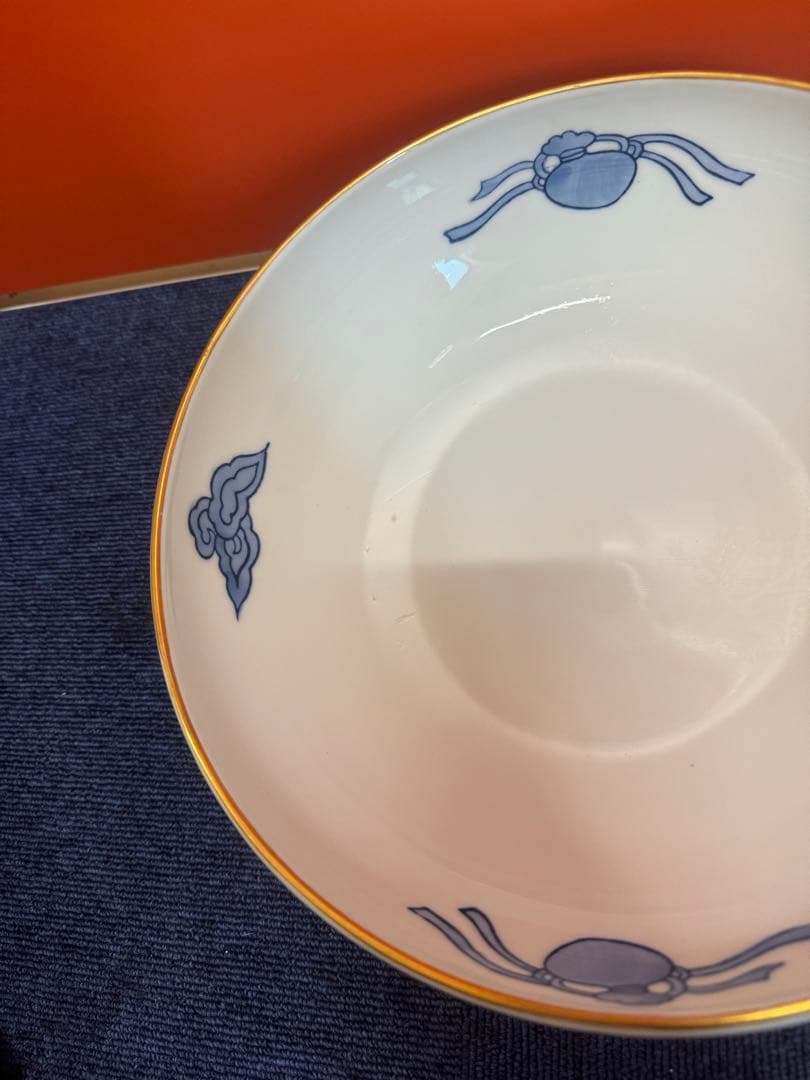 1645  有田焼 金ヶ江神右衛門  大鉢　27cm