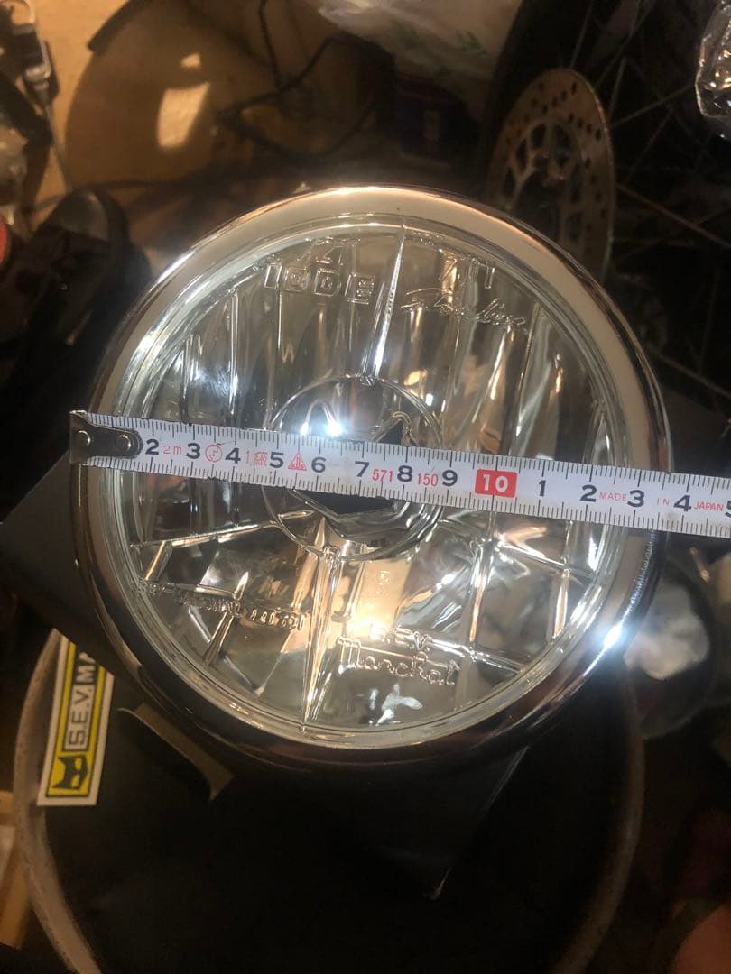 S.E.V.MARCHAL製 721・701 マーシャルヘッドライトクリアレンズ