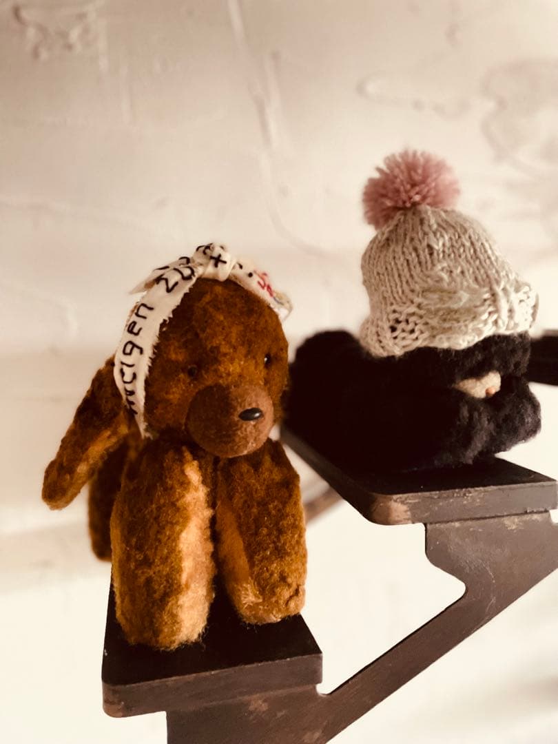 ☆ ✩ ヴィンテージベア ワンコ　DDRベア　アンティークベア　✩