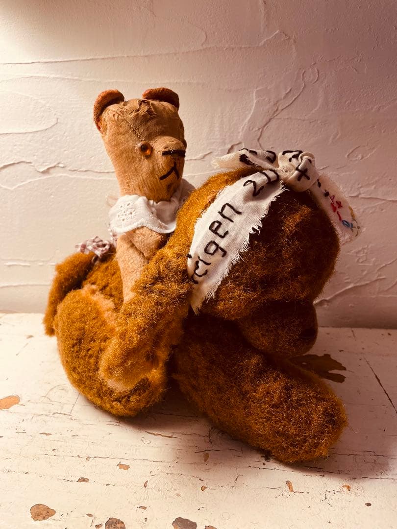 ☆ ✩ ヴィンテージベア ワンコ　DDRベア　アンティークベア　✩