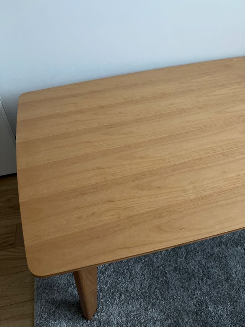 こたつ　120cm アルダー材　木目調