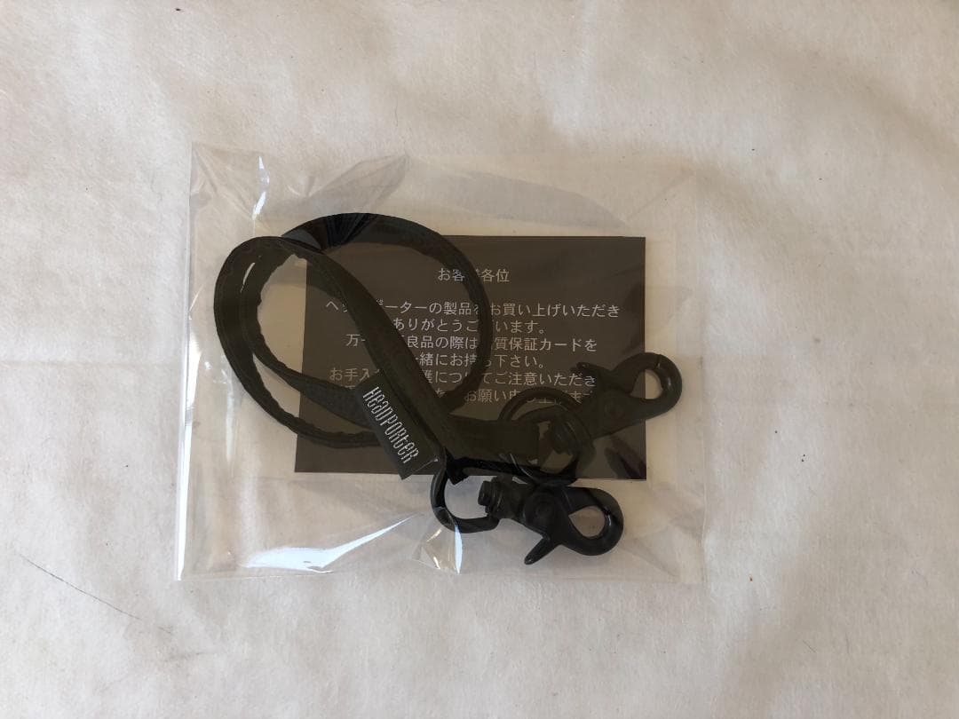 ヘッドポーター ブラックビューティー ウォレット　お財布 ストラップ　チェーン