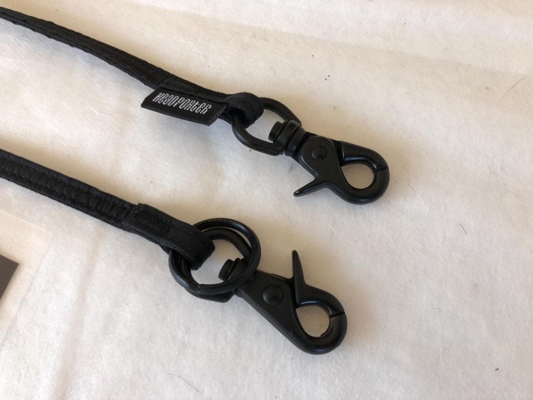 ヘッドポーター ブラックビューティー ウォレット　お財布 ストラップ　チェーン